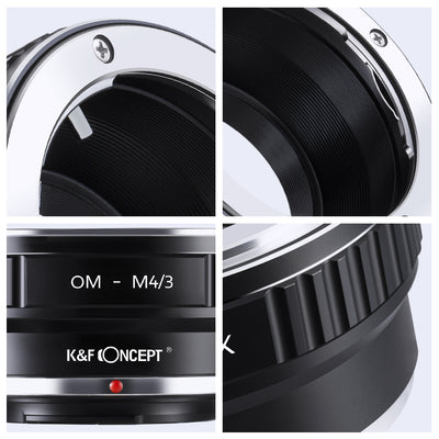 K&F CONCEPT Olympus OM Lens to M4/3 Micro Four Thirds mount adapter