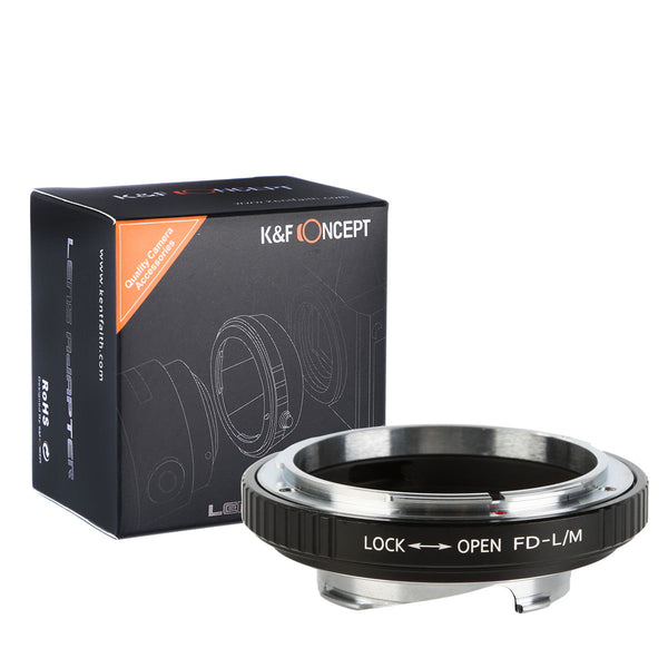 K&F CONCEPT Canon FD Lens to LM Leica M mount adapter
