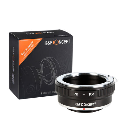 K&F Concept Praktica PB to Fujifilm X lens adapter with box