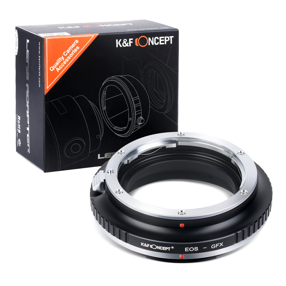 K&F CONCEPT Canon EF EOS Lens to Fuji GFX Medium Format mount adapter