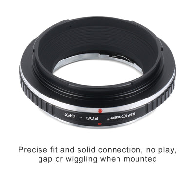 K&F CONCEPT Canon EF EOS Lens to Fuji GFX Medium Format mount adapter