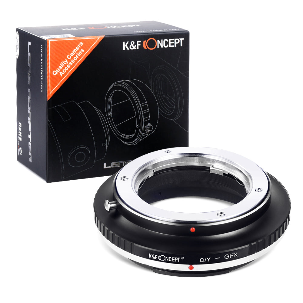 K&F CONCEPT Contax Zeiss CY-GFX Fuji Medium Format Lens mount adapter
