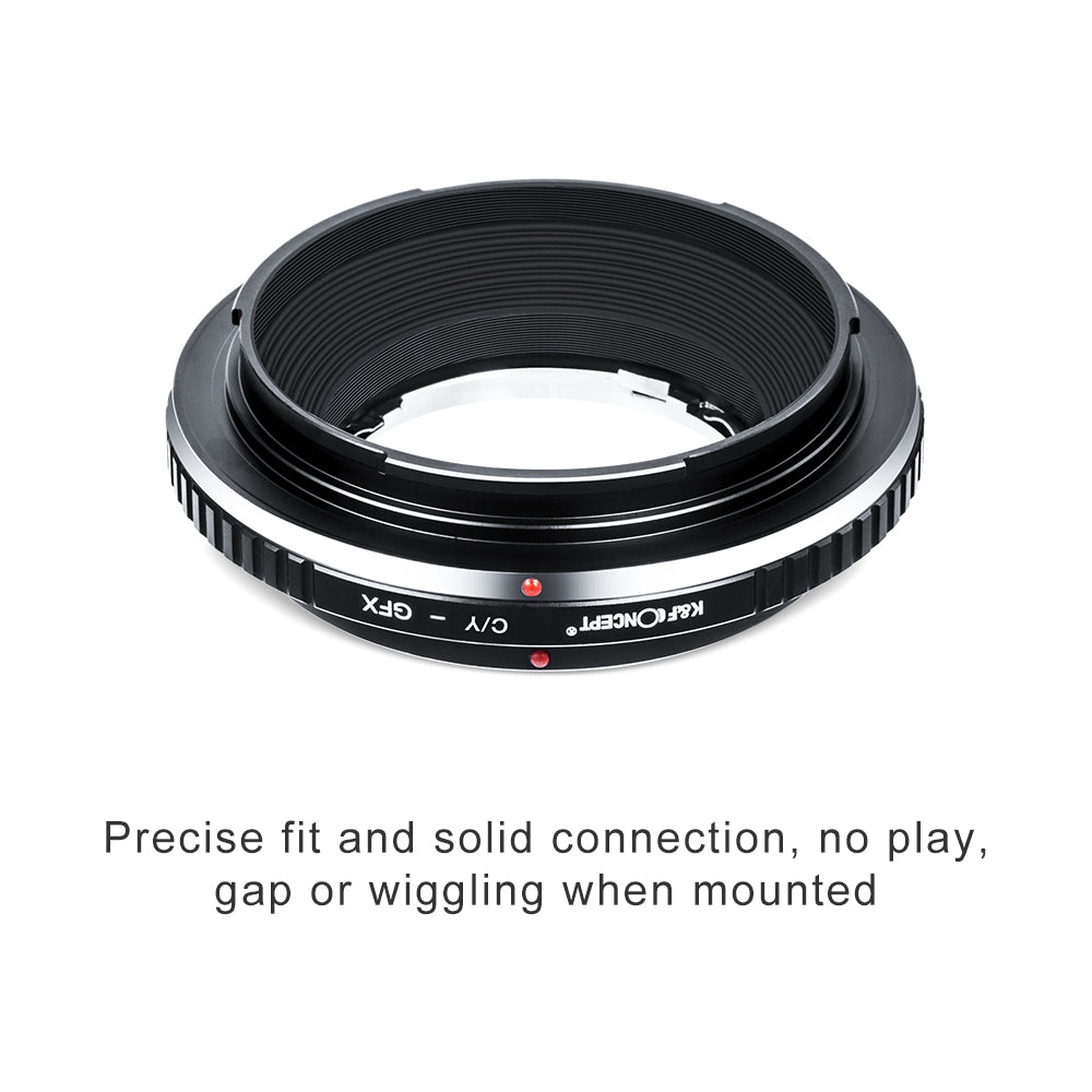 K&F CONCEPT Contax Zeiss CY-GFX Fuji Medium Format Lens mount adapter