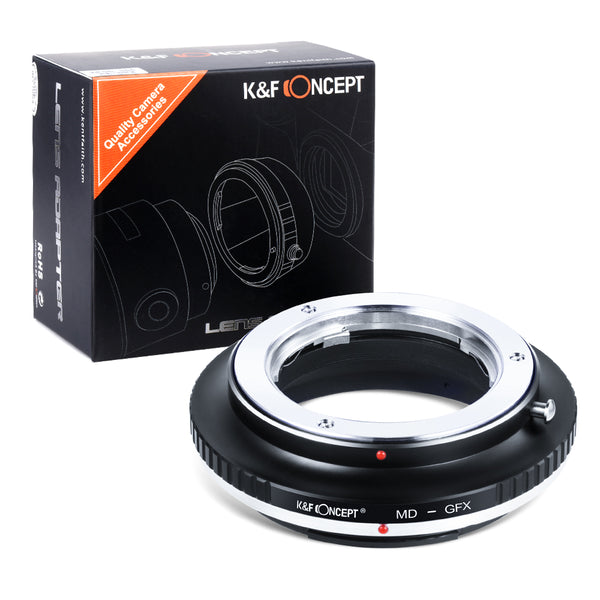K&F CONCEPT Minolta MD Lens to Fuji GFX Medium Format mount adapter