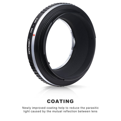K&F CONCEPT Olympus OM Lens to Fuji GFX Medium Format mount adapter