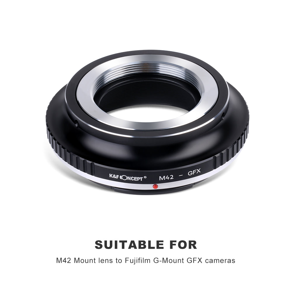 K&F CONCEPT M42-GFX Fuji Medium Format Lens mount adapter