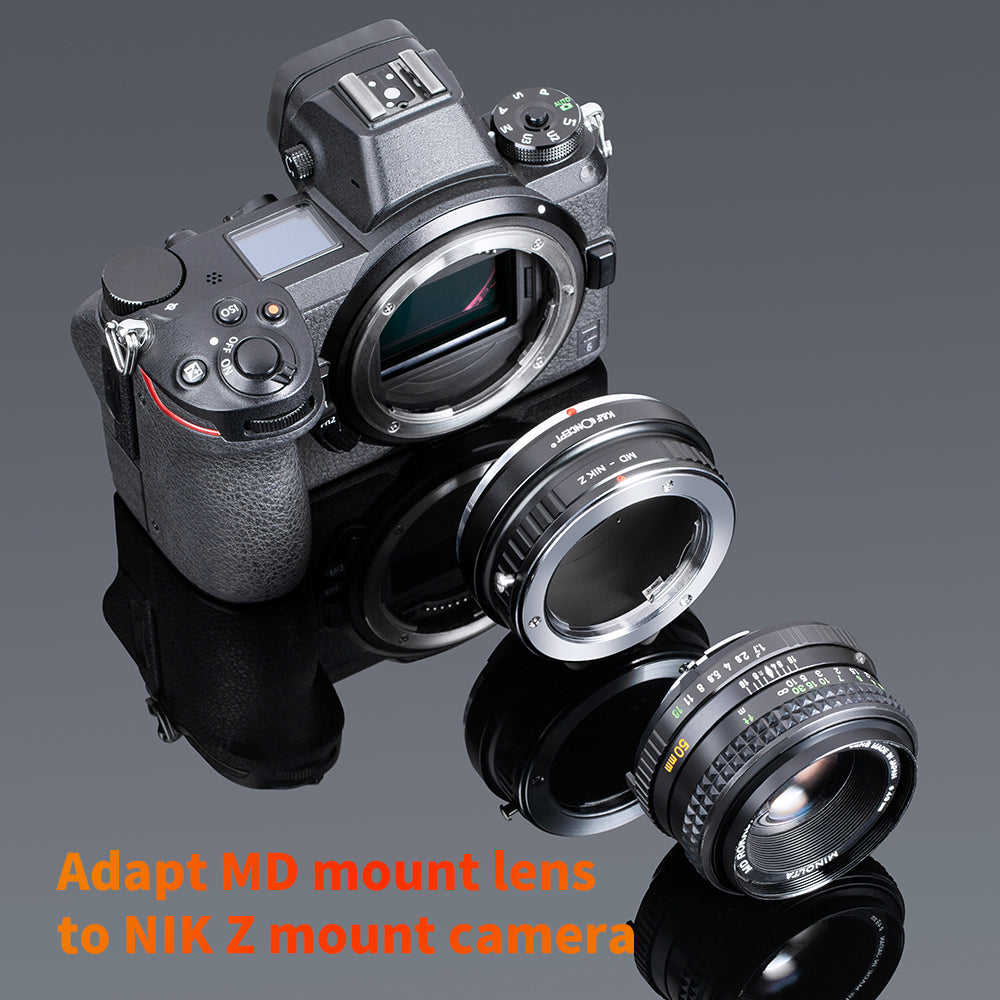 CLEARANCE SALE ! K&F CONCEPT Minolta MD-Z NIKON Z Lens mount adapter