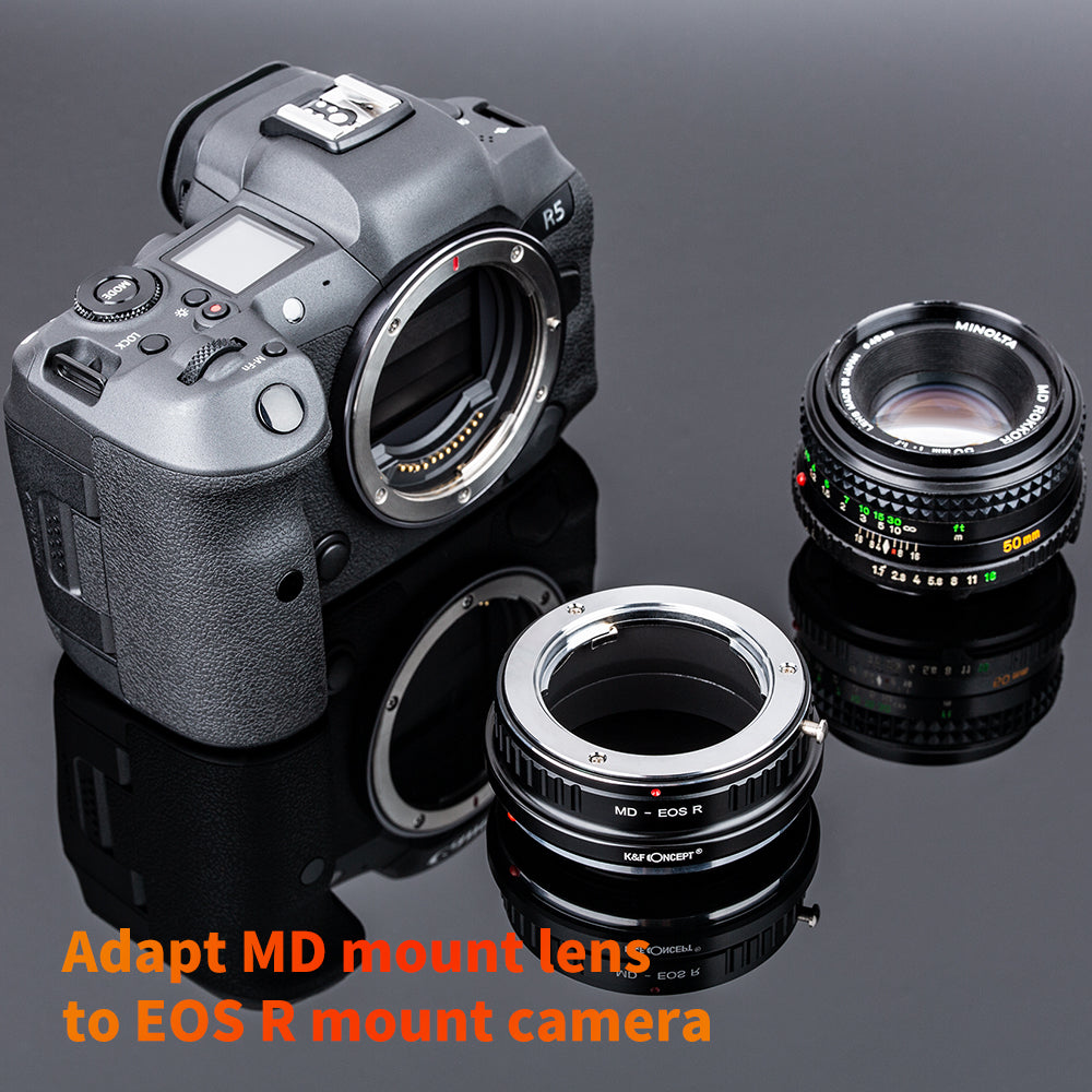 K&F CONCEPT Minolta MD-EOS R Canon R Lens mount adapter