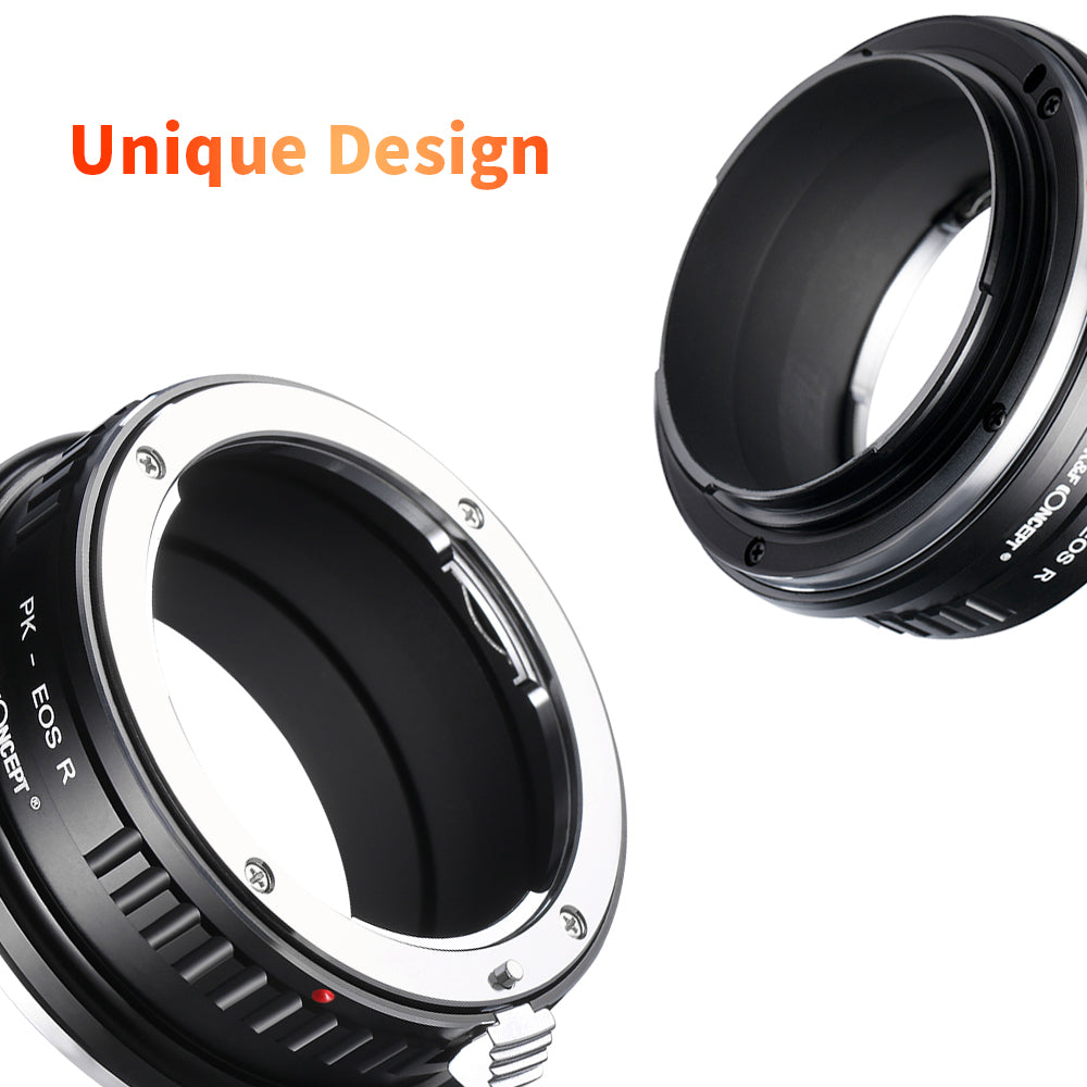 K&F CONCEPT Pentax K PK-EOS R Canon R Lens mount adapter
