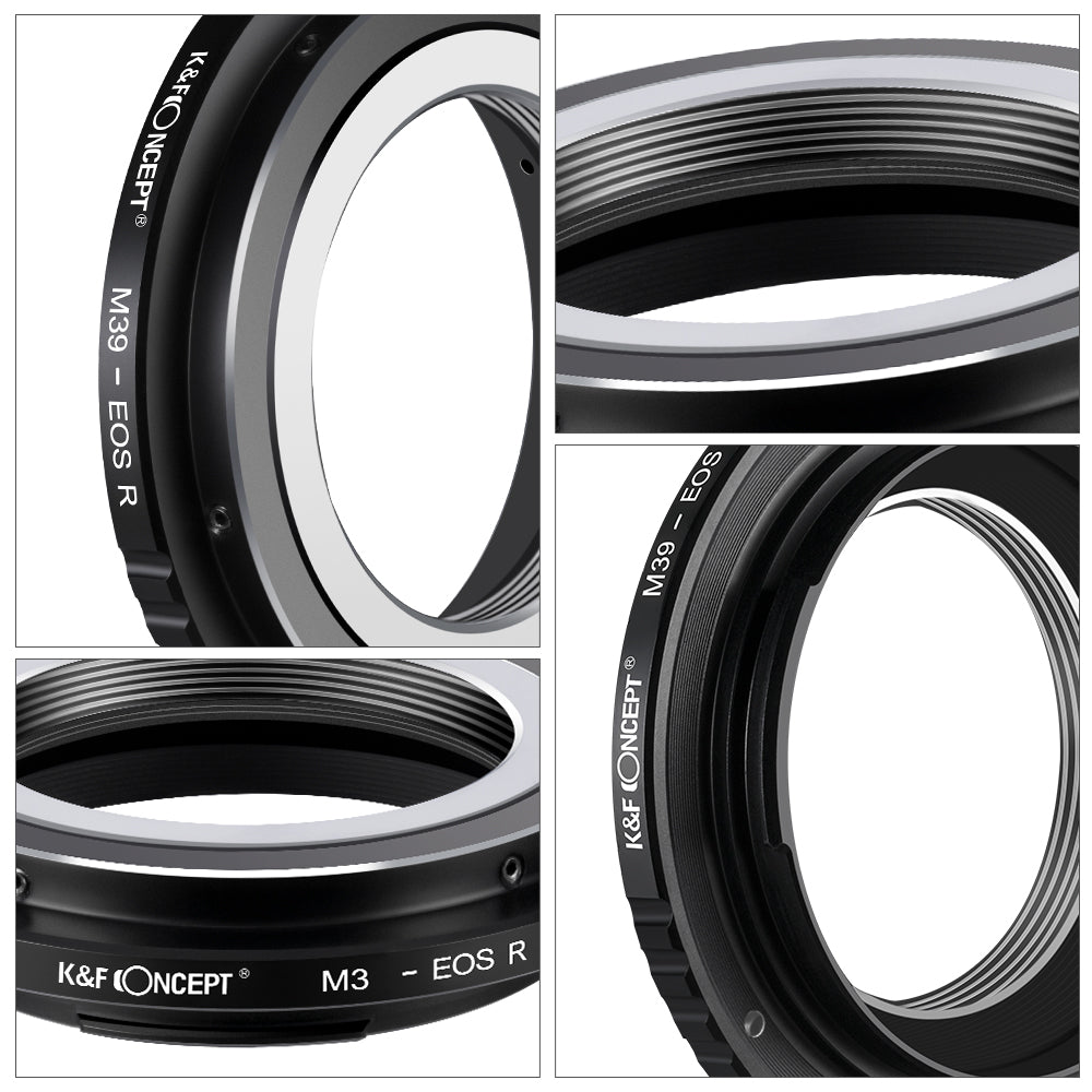 CLEARANCE SALE ! K&F CONCEPT M39 Lens to Canon EOS R mount adapter