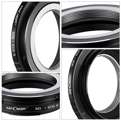 CLEARANCE SALE ! K&F CONCEPT M39 Lens to Canon EOS R mount adapter