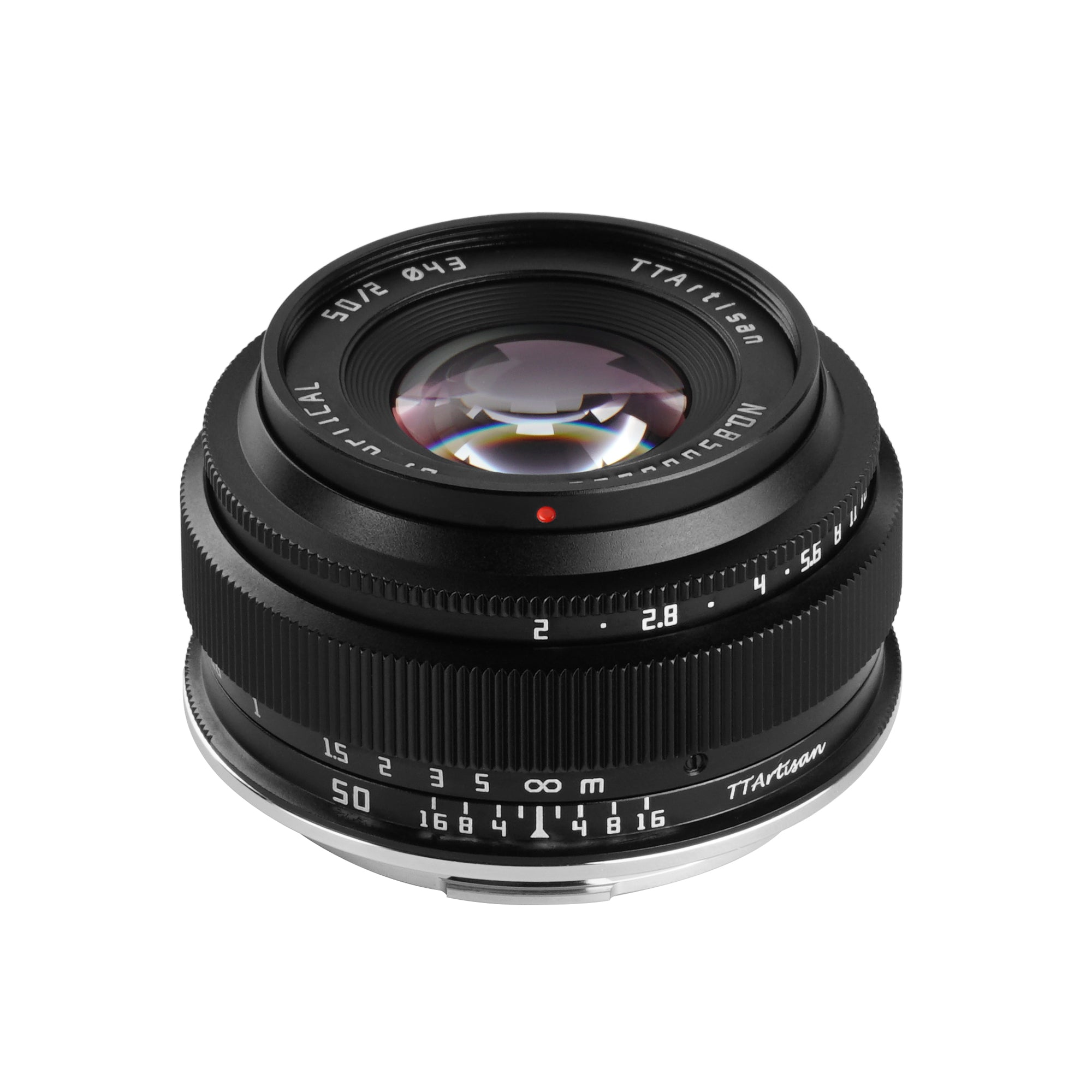 TTARTISAN 50mm f2, FULL FRAME, black