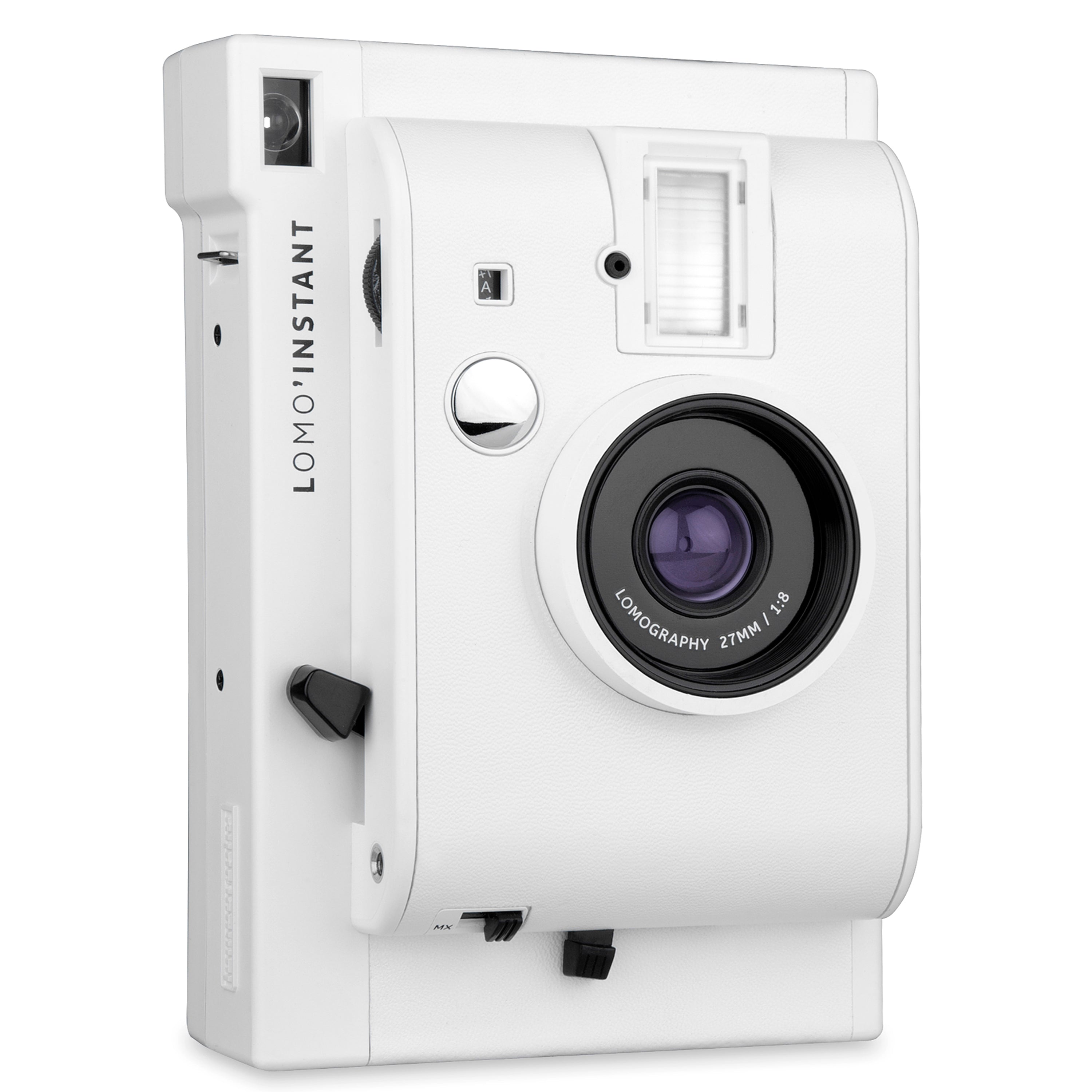CLEARANCE SALE ! LOMOGRAPHY LOMO'Instant camera & lenses, White (Instax film camera)