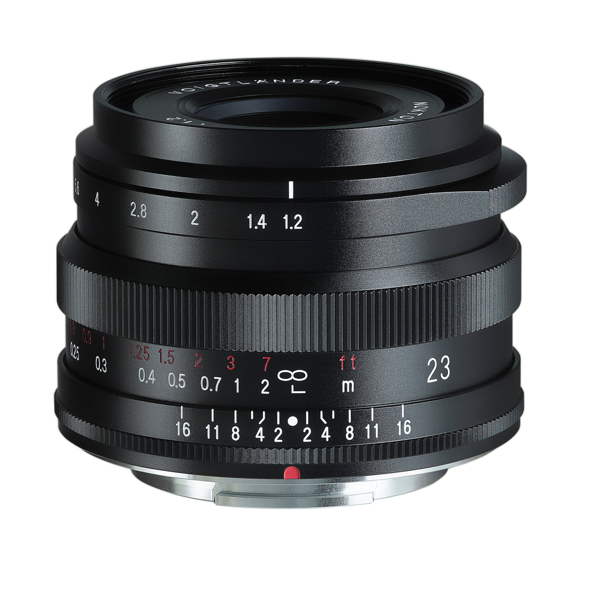 Voigtlander Nokton 23mm f/1.2 Aspherical lens for Fujifilm X-mount, black
