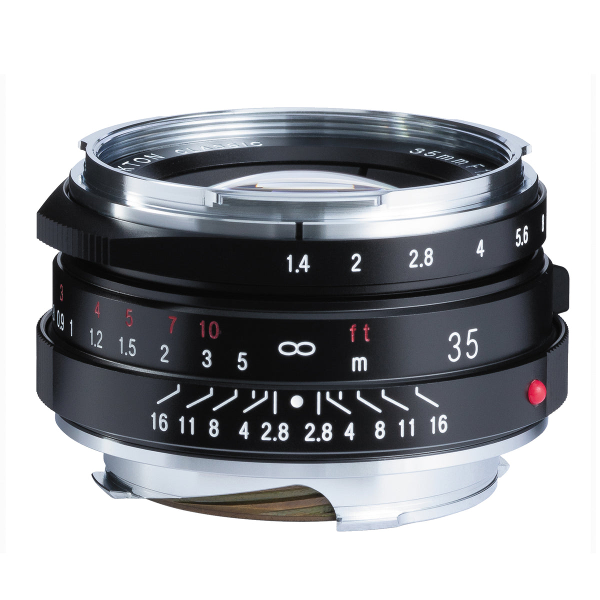 Voigtlander Nokton 35mm f/1.4 VM MC II lens for Leica M, black