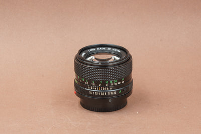 Canon nFD 50mm f1.4