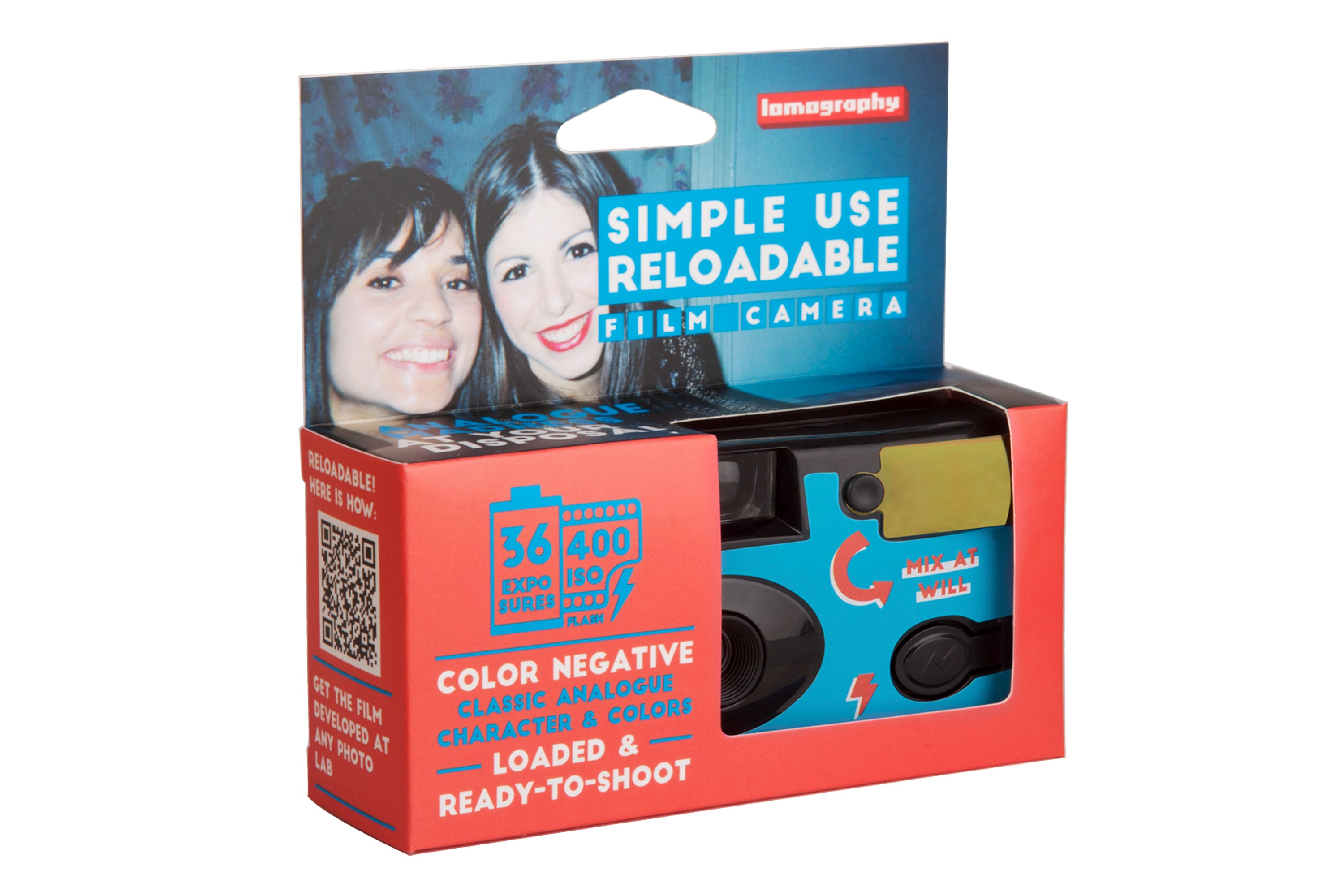LOMOGRAPHY RELOADABLE 35mm film camera