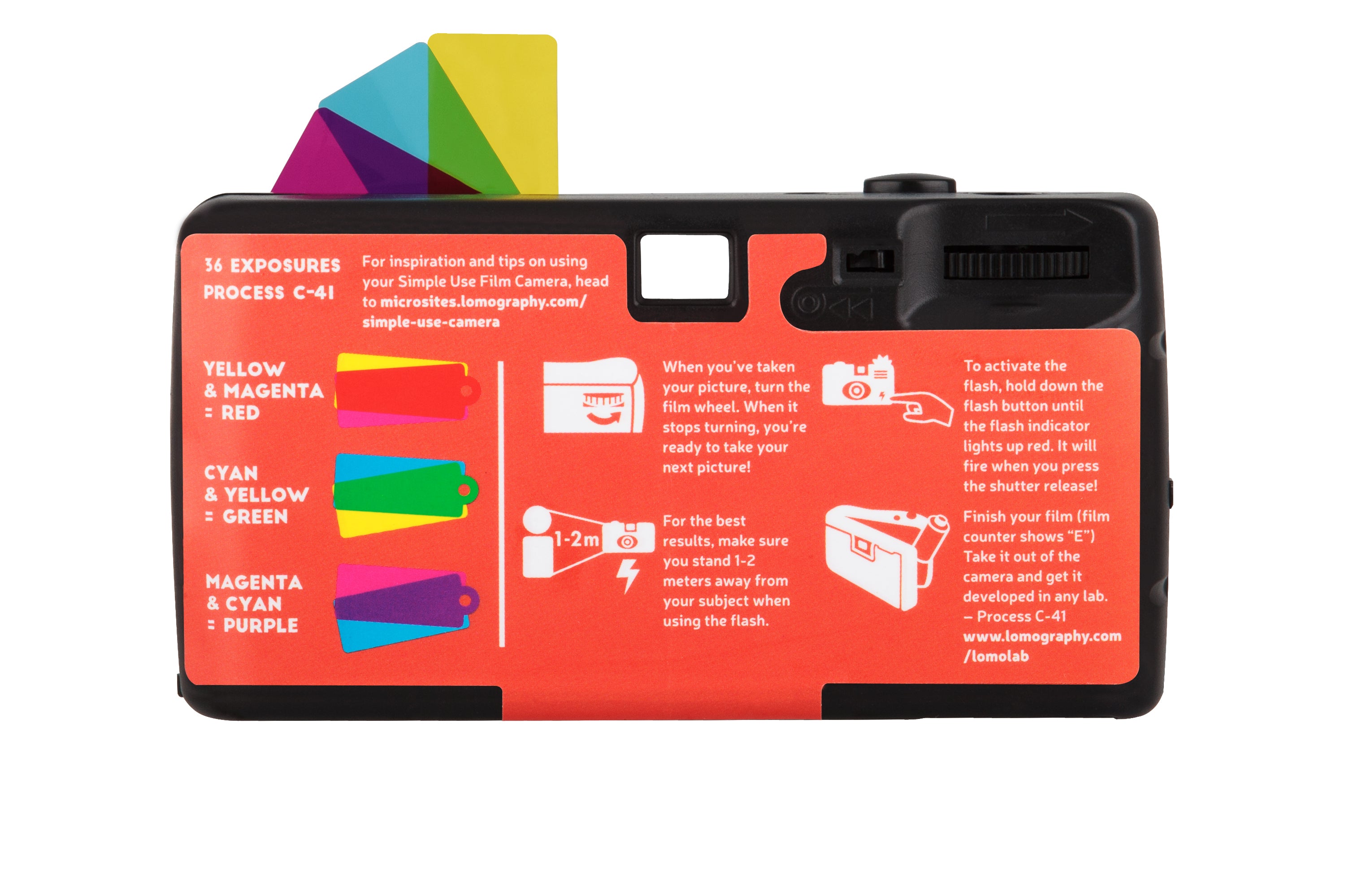 LOMOGRAPHY RELOADABLE 35mm film camera