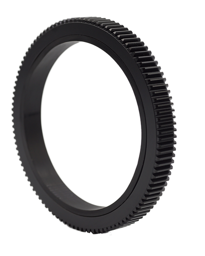 SIMMOD follow focus gear 62-65mm (S), 10mm wide, black aluminium