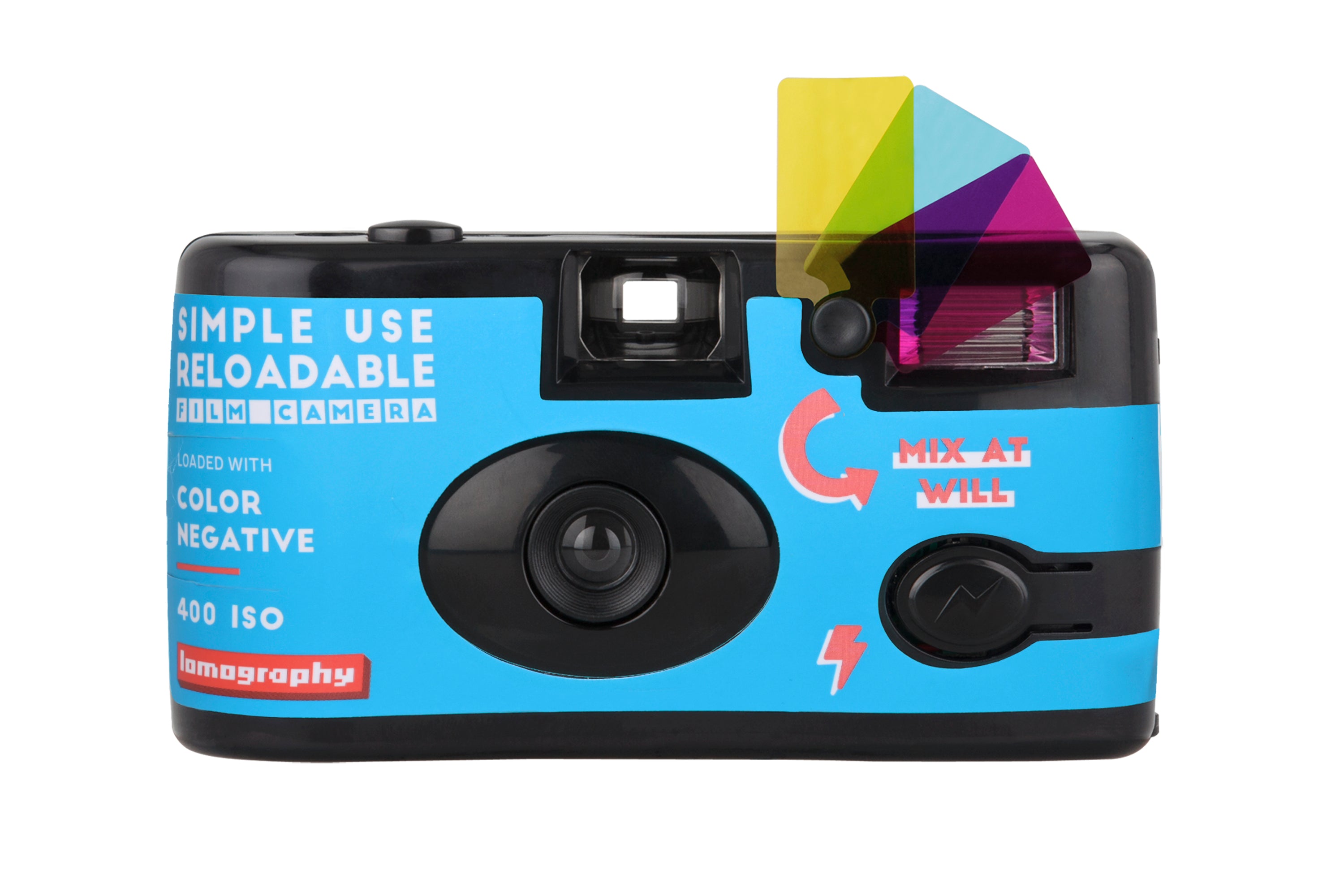 LOMOGRAPHY RELOADABLE 35mm film camera