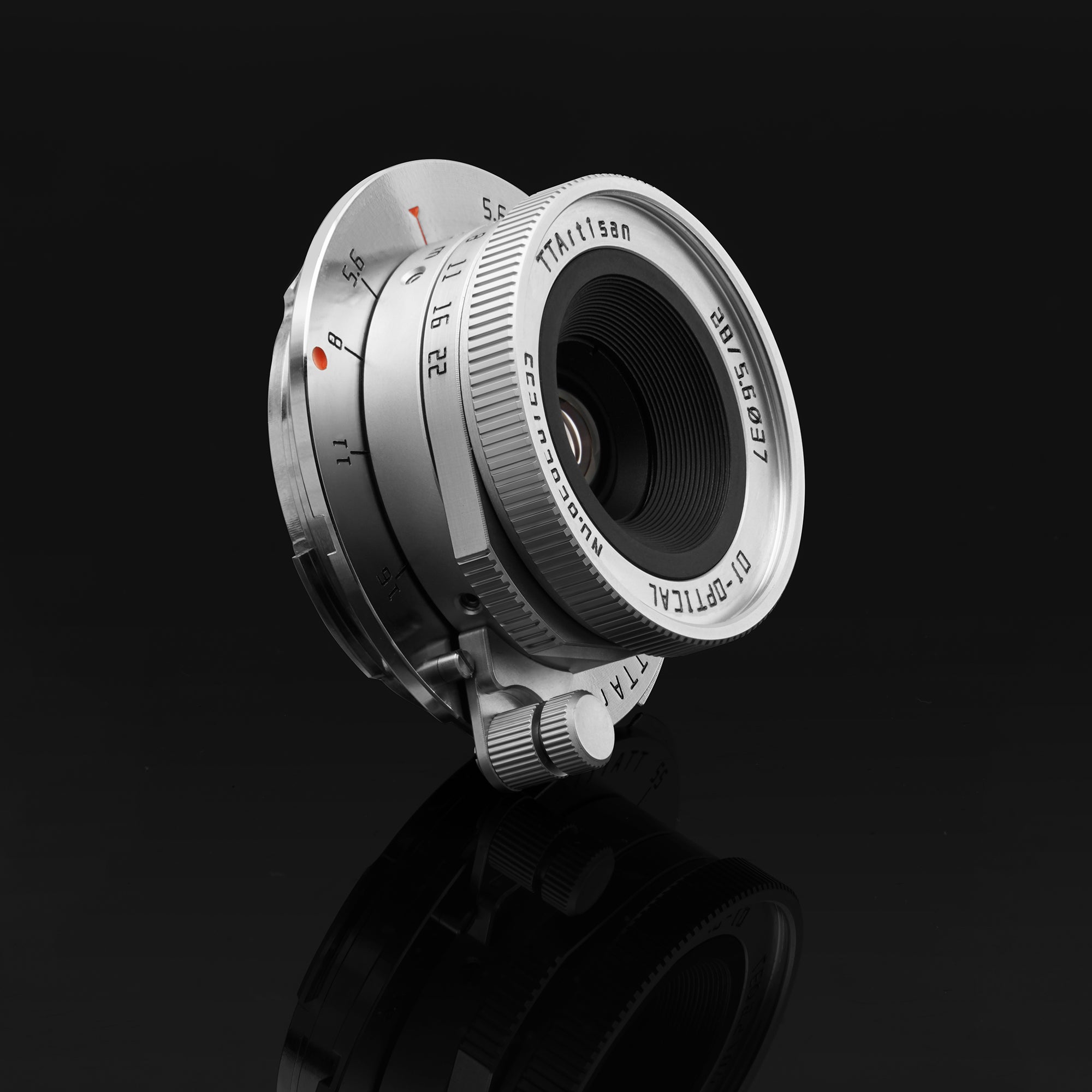 TTARTISAN 28mm f5.6 LM Leica M Full Frame, silver