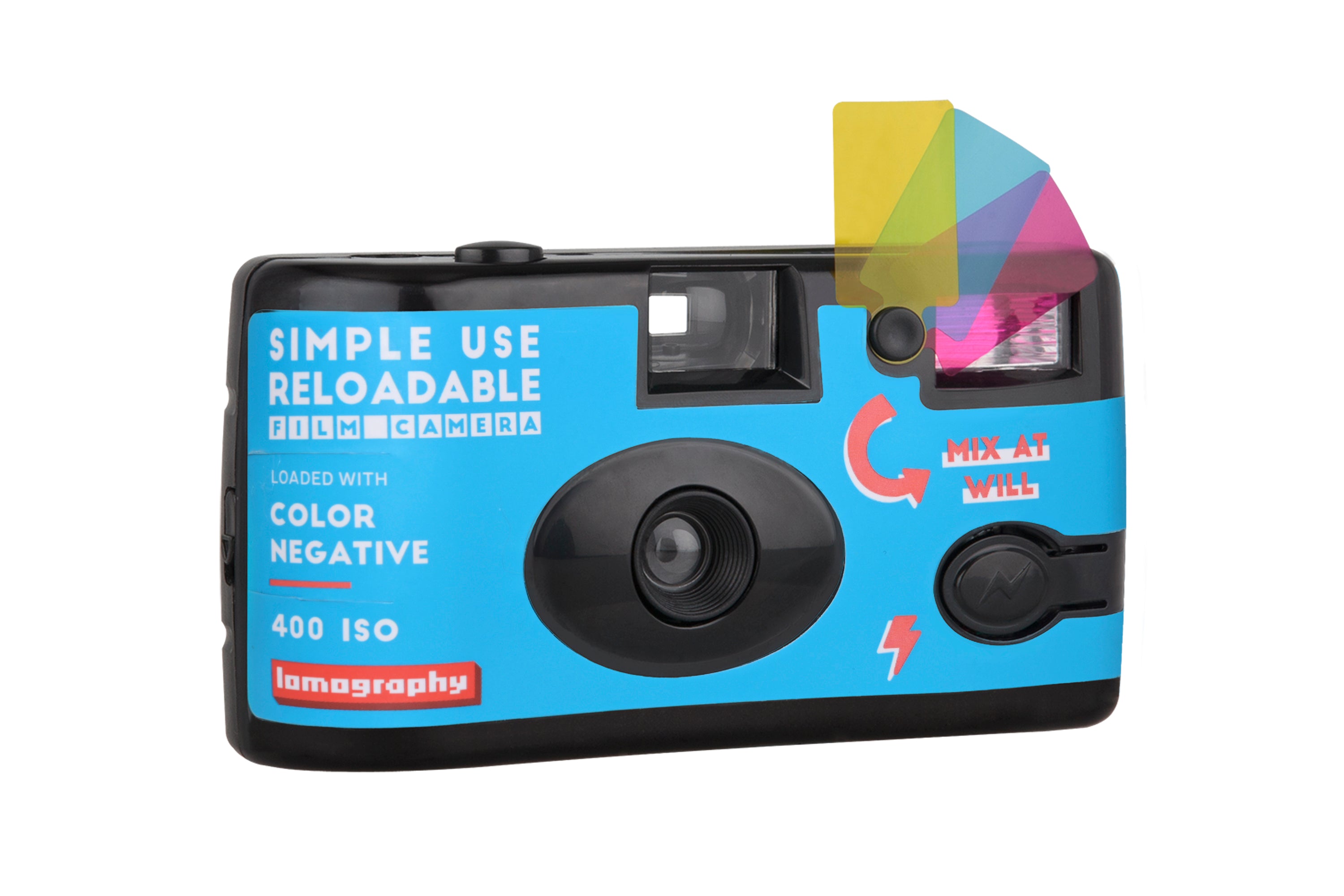 LOMOGRAPHY RELOADABLE 35mm film camera