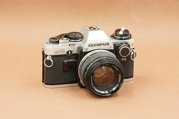 Olympus OM10 with Manual Mode Adaptor and choice of lenses