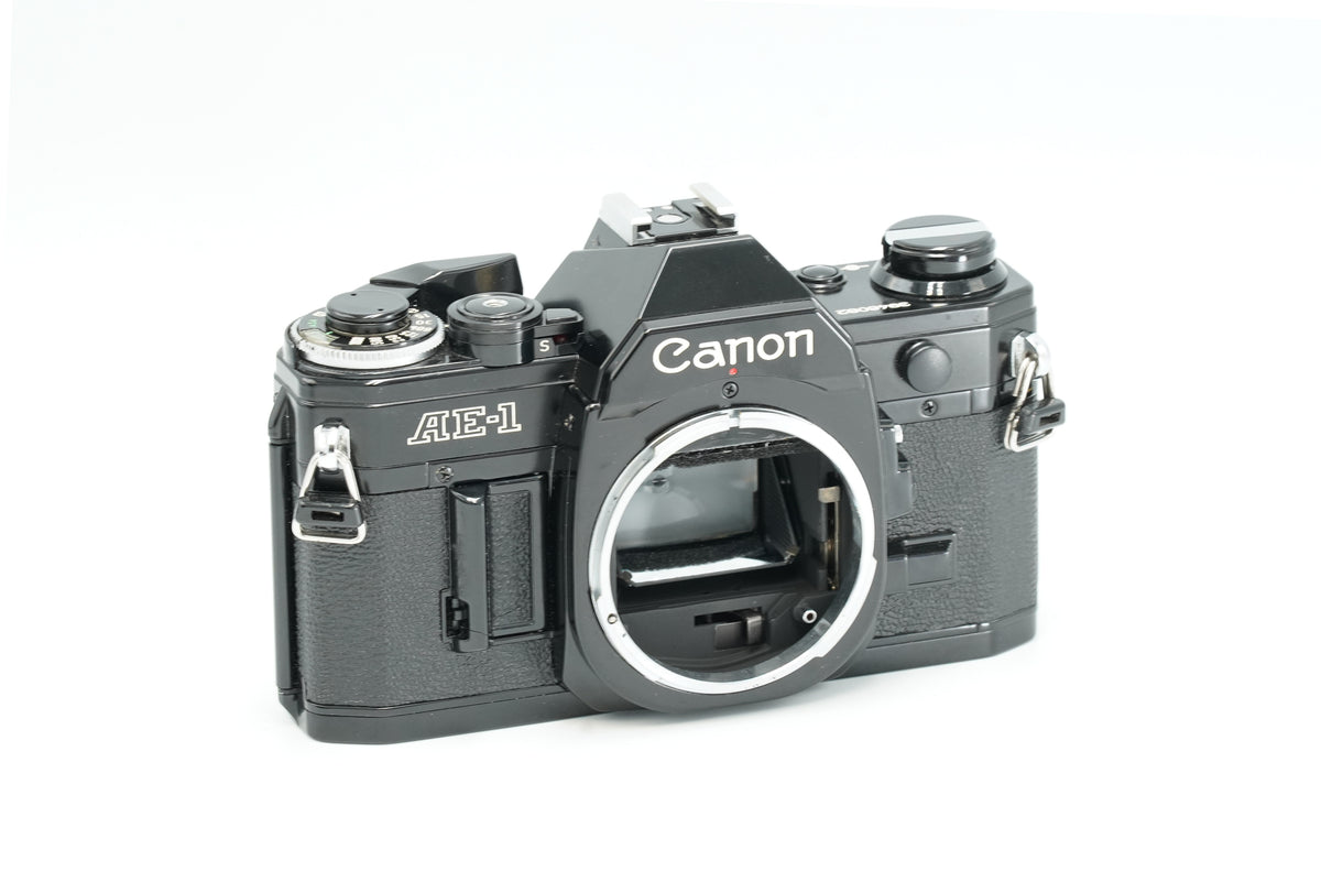 Canon AE1 black, with various lens options