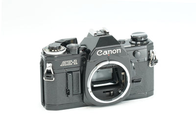 Canon AE1 black, with various lens options